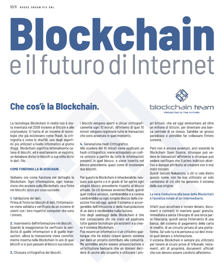 Blockchain e il futuro di Internet