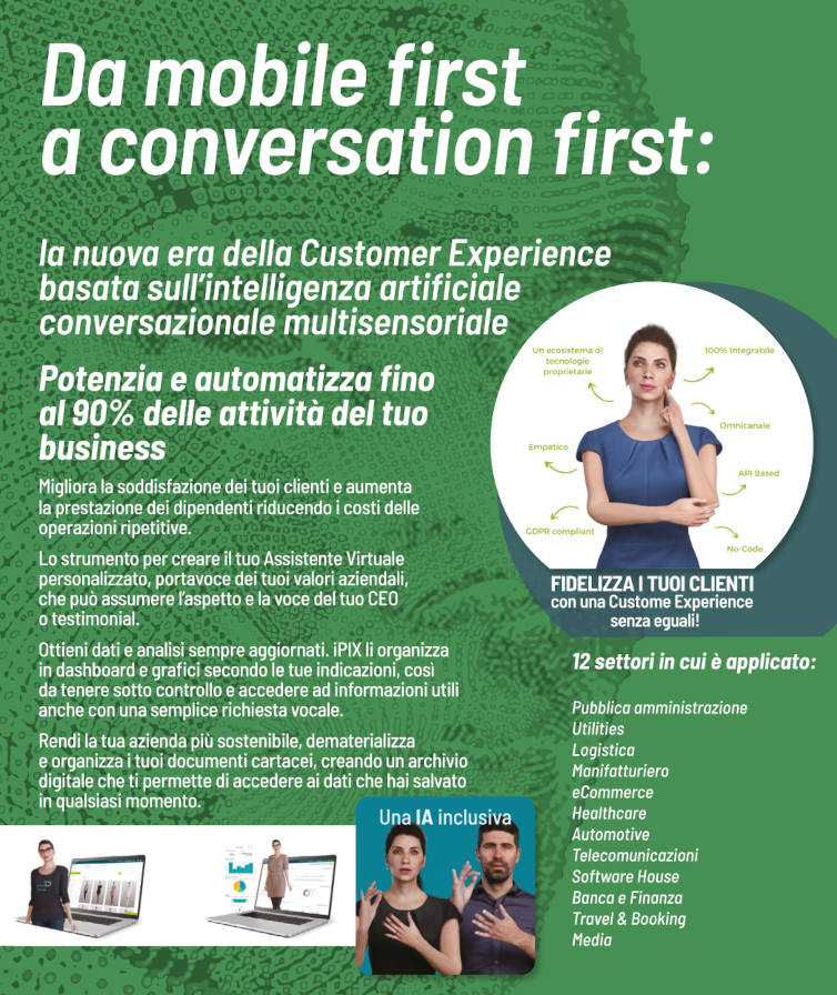 Da mobile first a conversation first: la nuova era della Customer Experience basata sull'intelligenza conversazionale multisensoriale